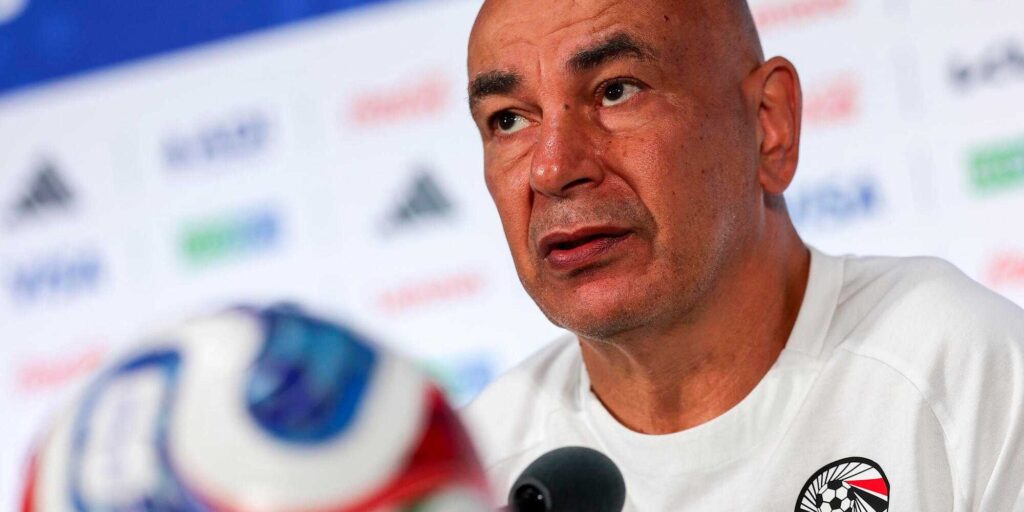 Egypt head coach Hossam Hassan