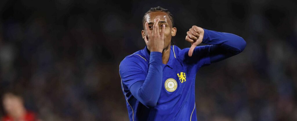 Chelsea forward Joao Pedro
