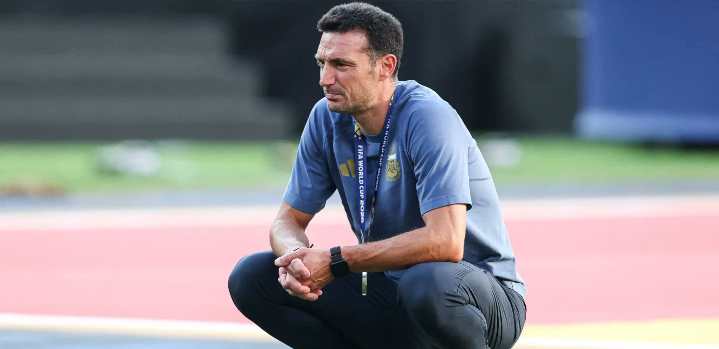 Argentina head coach Lionel Scaloni