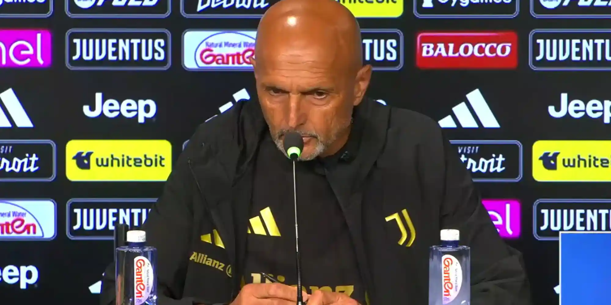 Juventus head coach Luciano Spalletti