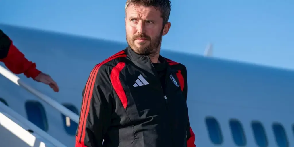 Manchester United manager Michael Carrick