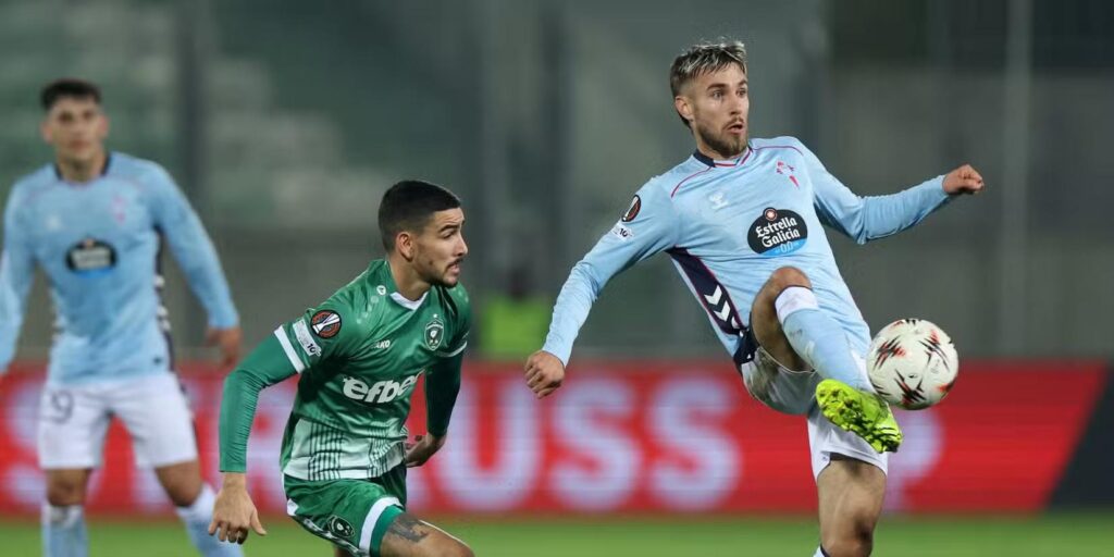 Former Celta Vigo defender Oscar Mingueza