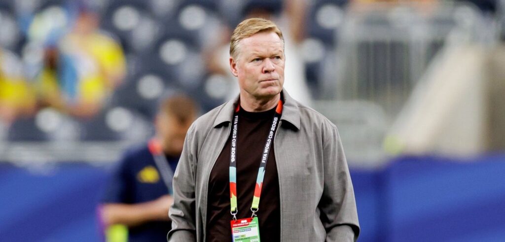 Former Netherlands head coach Ronald Koeman
