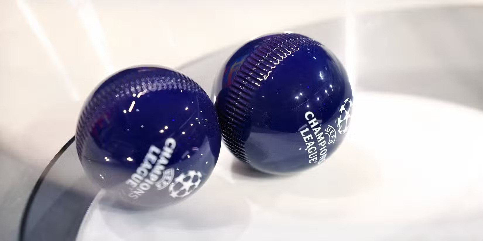 Champions League draw balls
