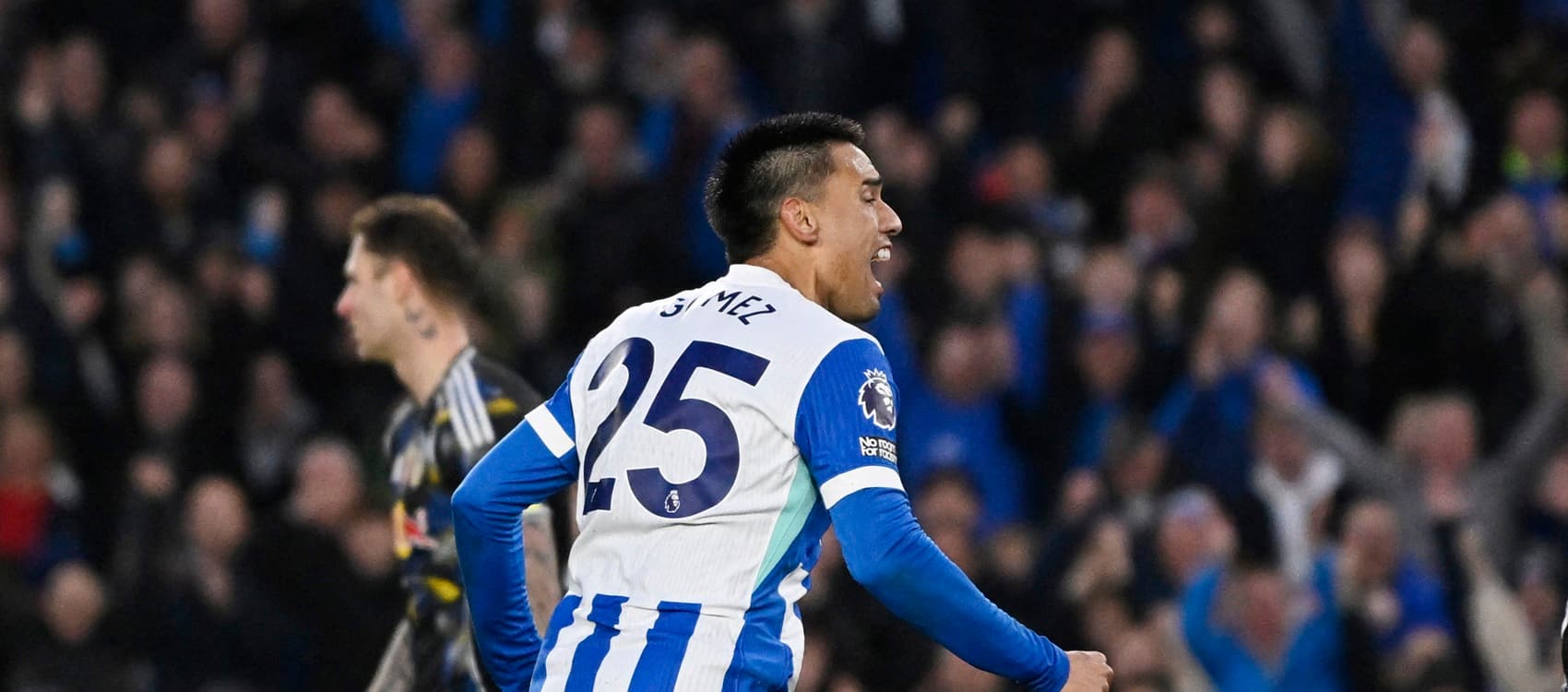 Brighton's midfielder Diego Gomez