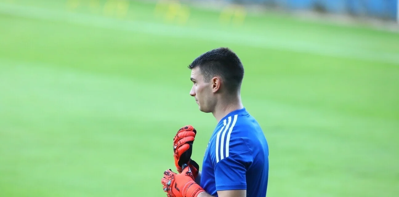 Croatian goalkeeper Dominic Livakovic