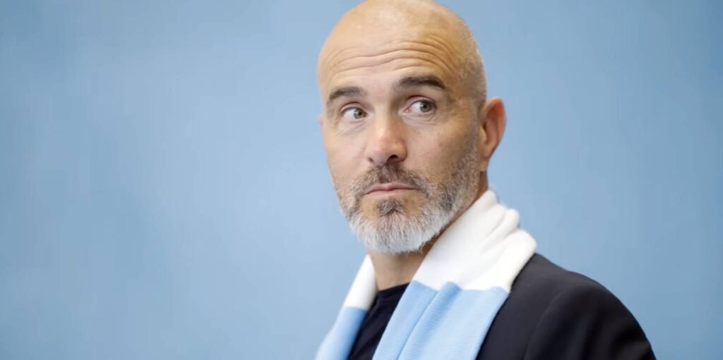 Manchester City manager Enzo Maresca