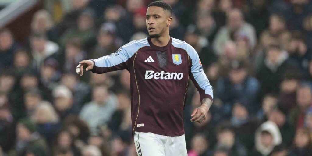 Aston Villa defender Ezri Konsa