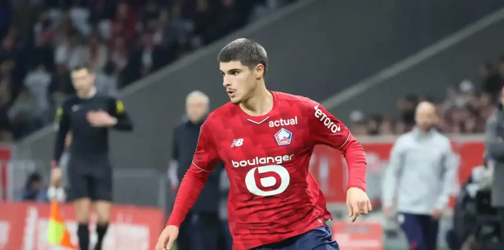 Lille's forward Matias Fernandez-Pardo