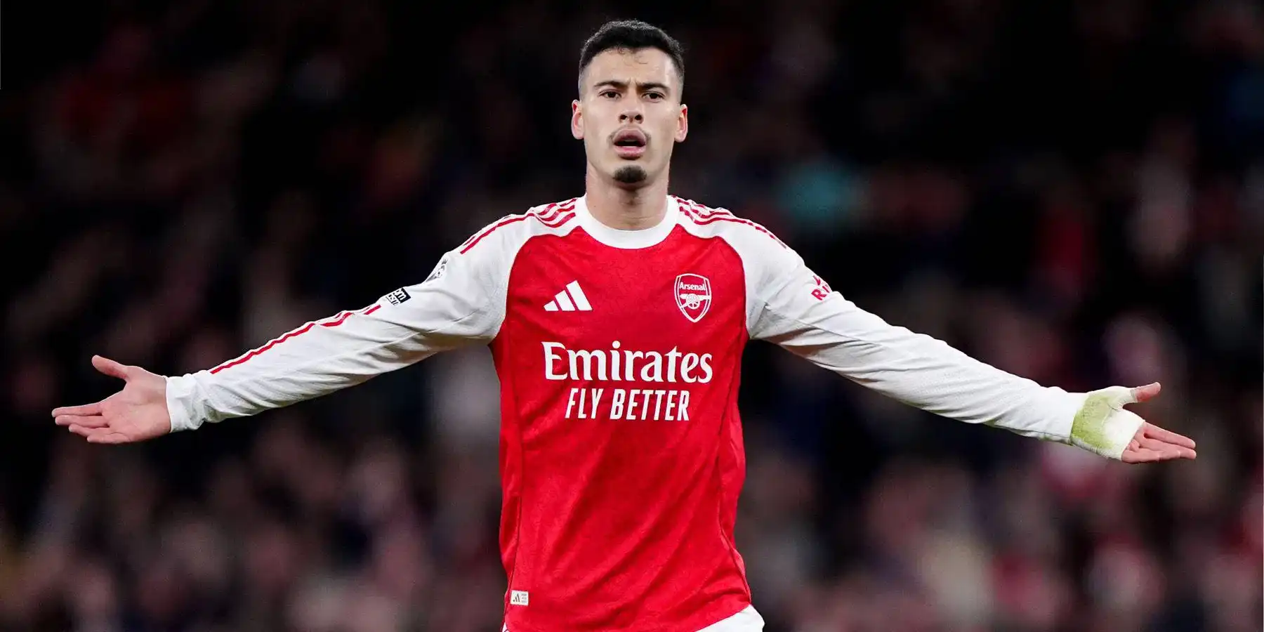Arsenal forward Gabriel Martinelli