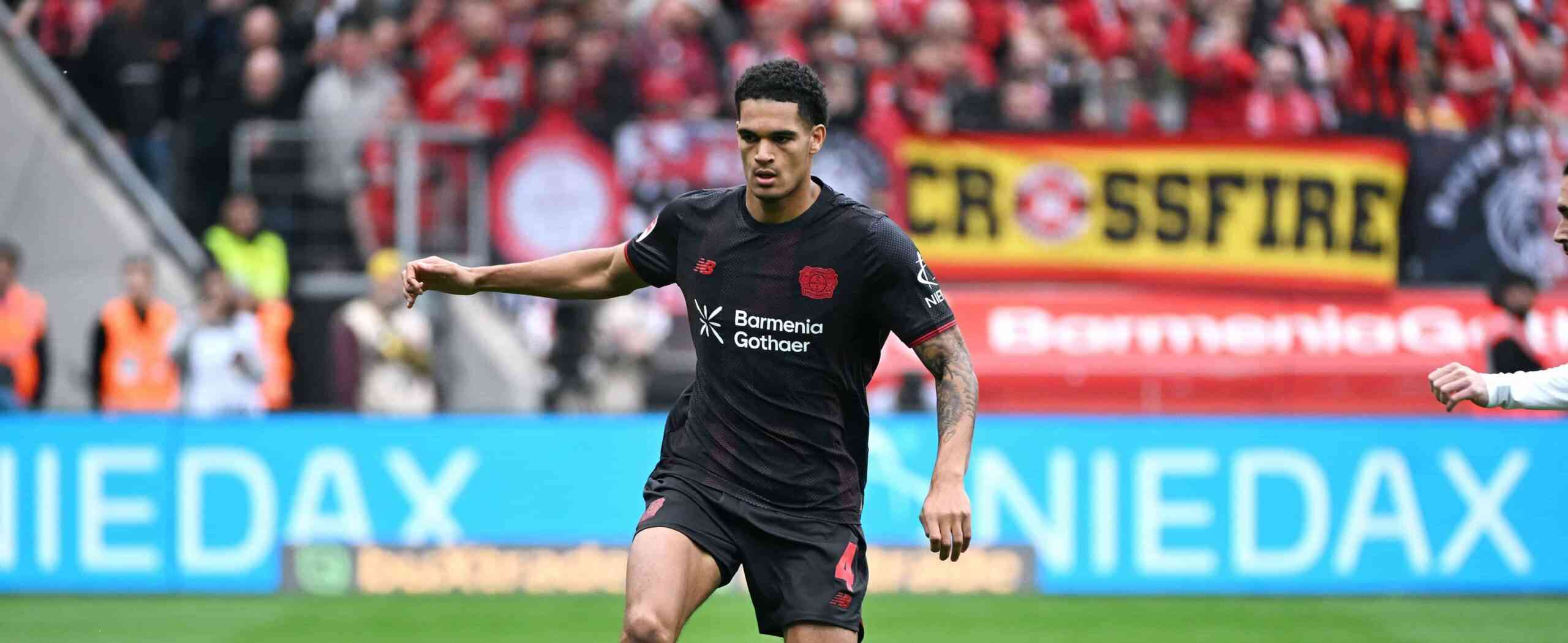 Bayer Leverkusen defender Jarrel Quansah