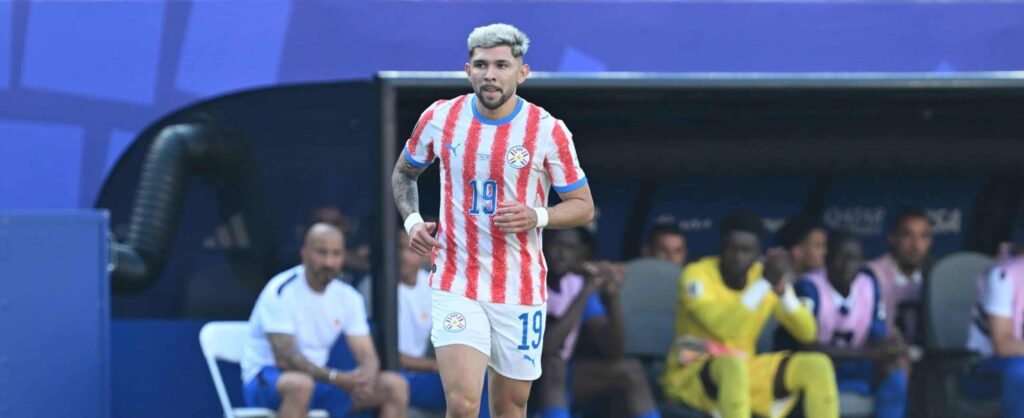 Paraguay international player Julio Enciso