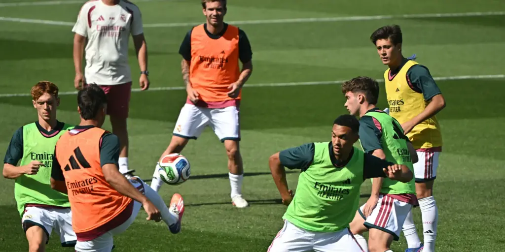 Real Madrid training session