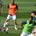 Real Madrid training session