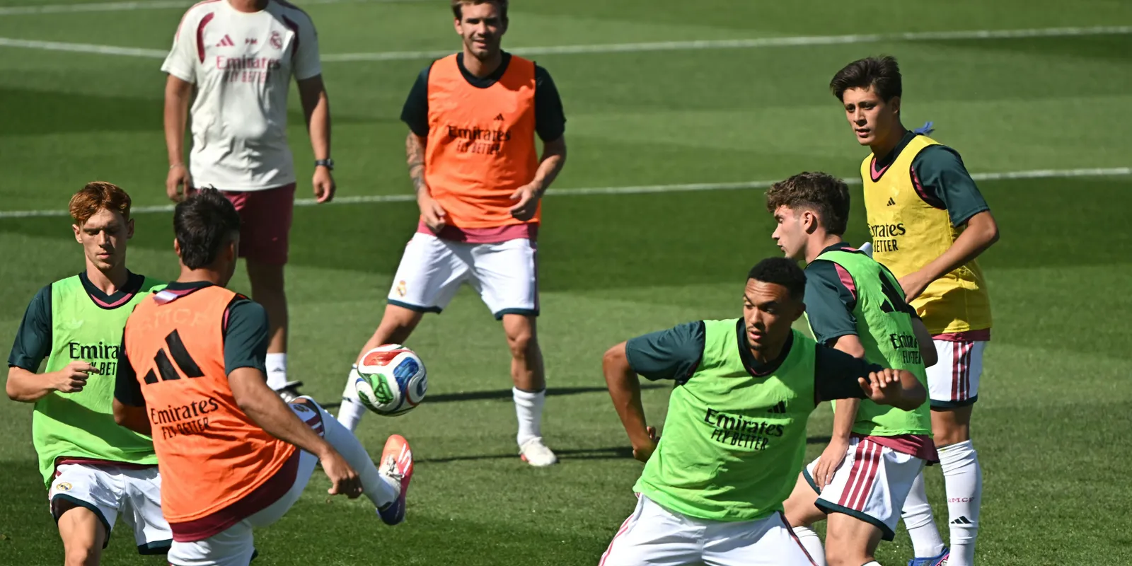 Real Madrid training session