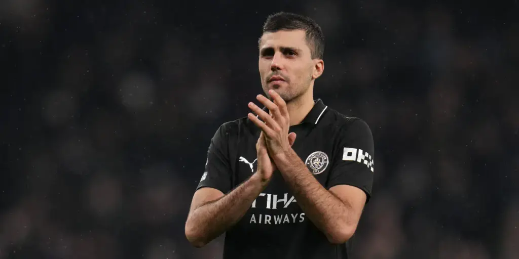 Manchester City midfielder Rodri