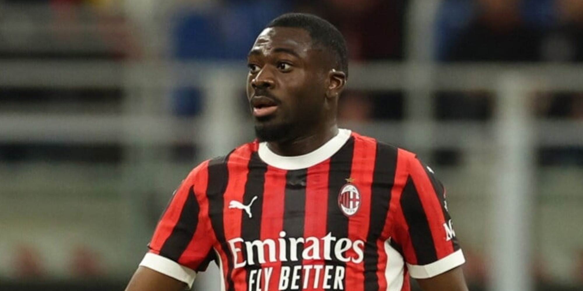 AC Milan midfielder Youssouf Fofana
