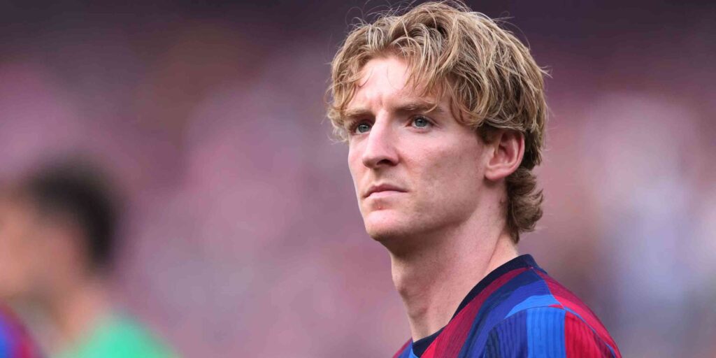 Barcelona and England winger Anthony Gordon