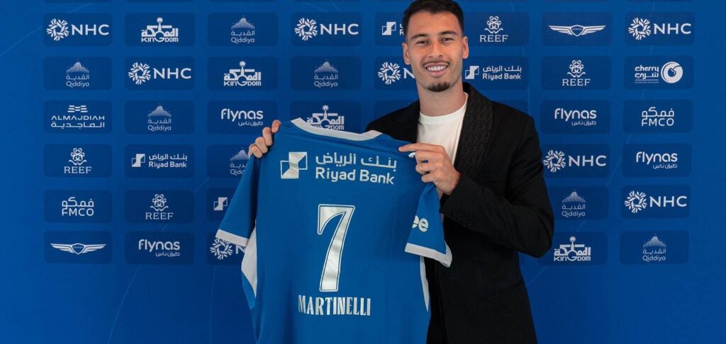 Al Hilal new signing Gabriel Martinelli