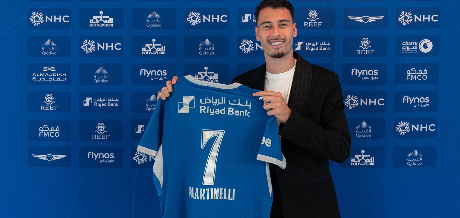 Al Hilal new signing Gabriel Martinelli