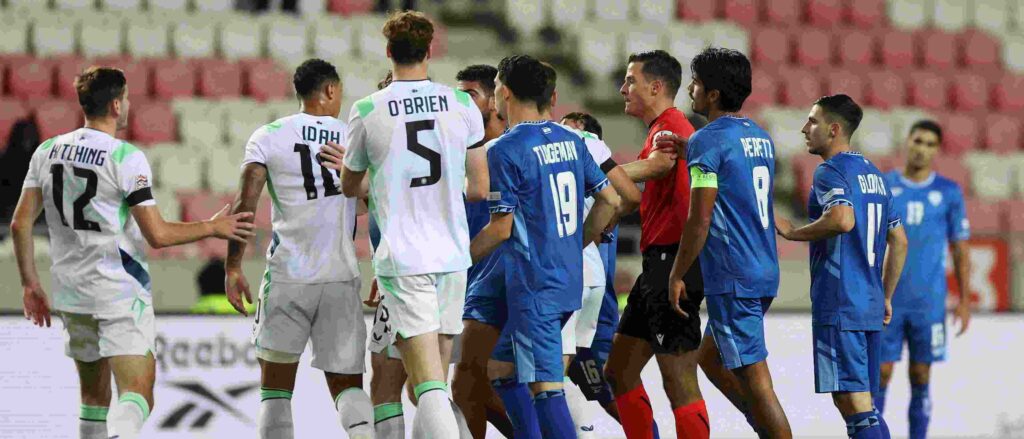 Israel and Republic of Ireland players