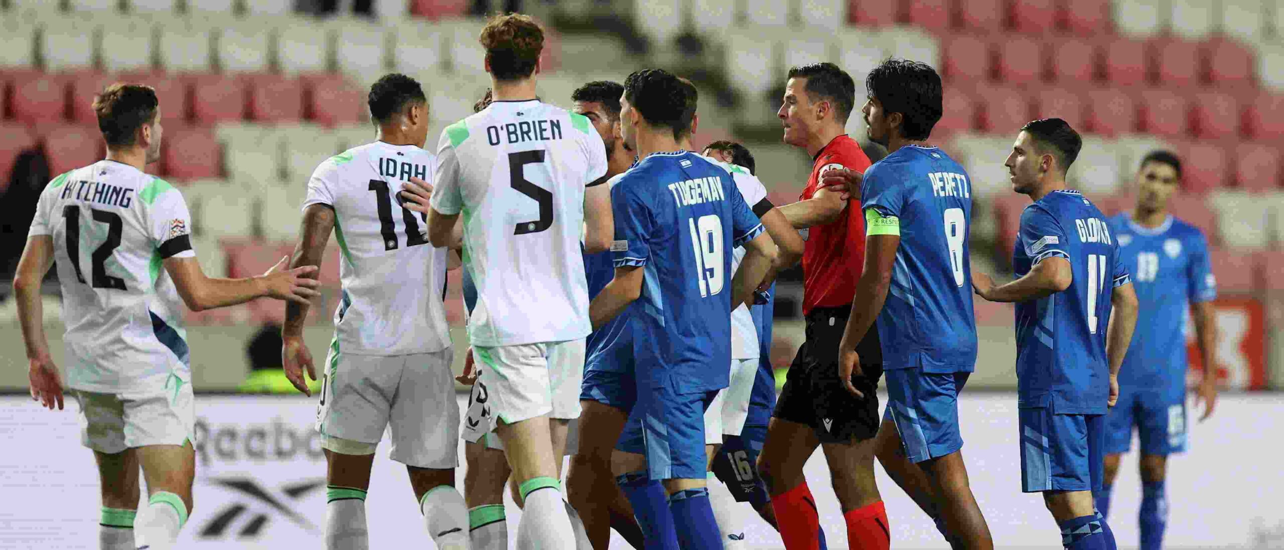 Israel and Republic of Ireland players