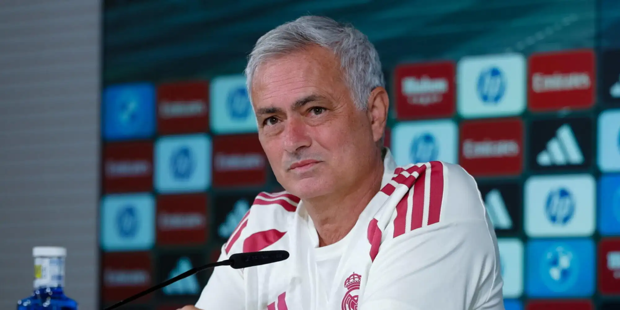 Jose Mourinho at a press conference