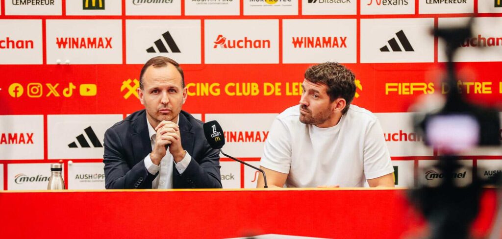 Press conference of RC Lens