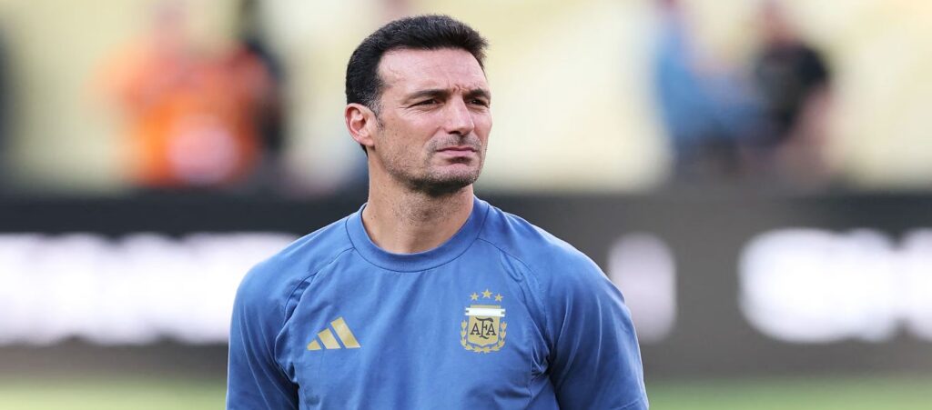 Argentina NT head coach Lionel Scaloni