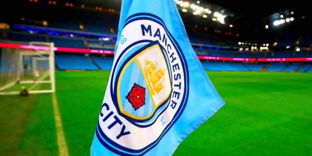 Manchester City corner flag