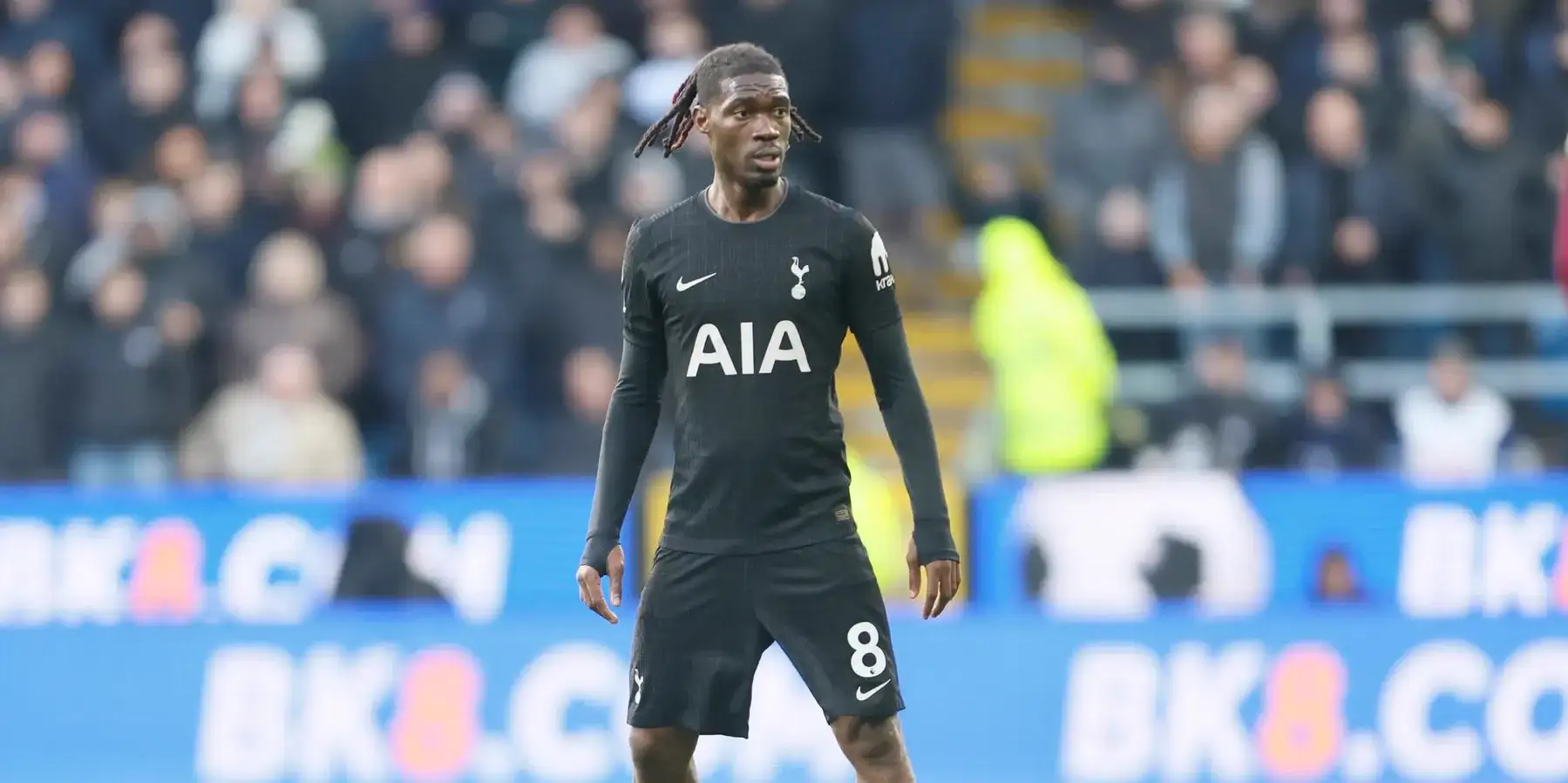 Former Tottenham midfielder Yves Bissouma