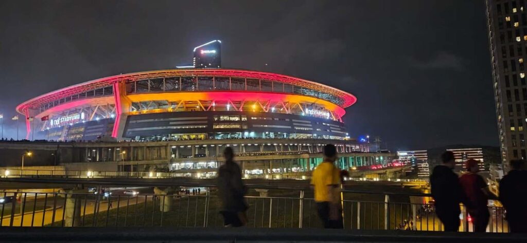 Ali Sami Yen Stadium in Istanbul