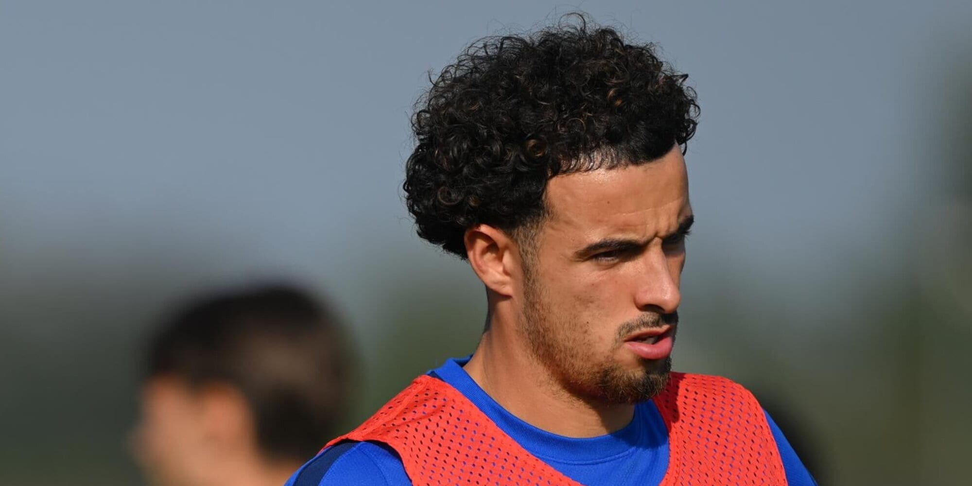 Curtis Jones in Inter training session