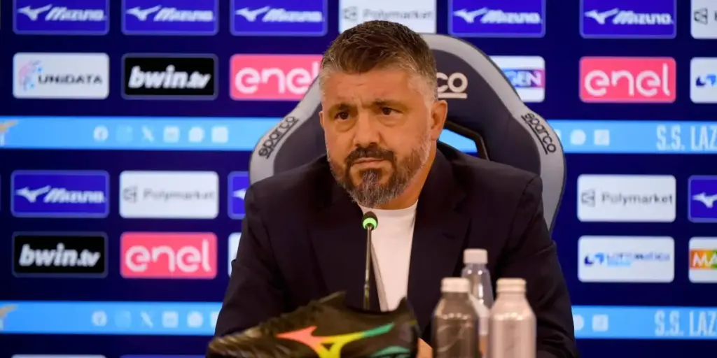Lazio head coach Gennaro Gattuso