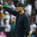 Germany head coach Jurgen Klopp giving instructions from the touch line