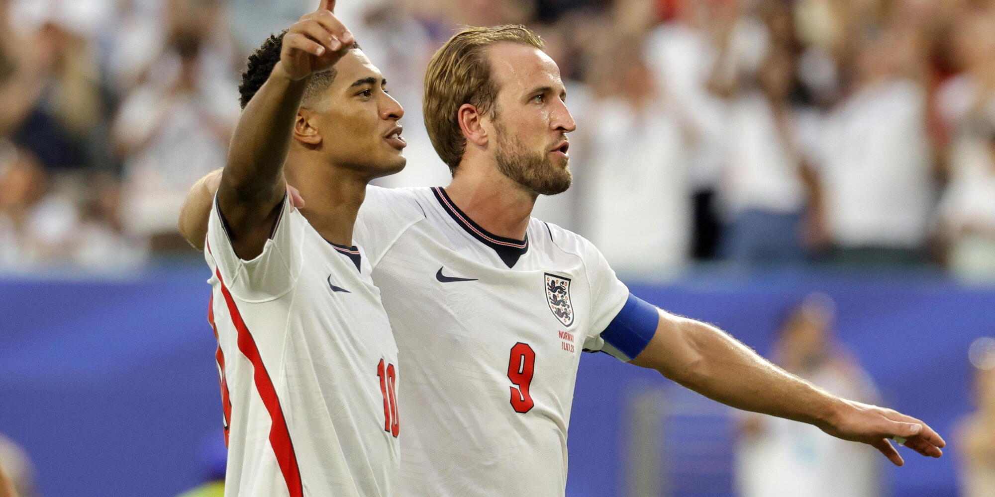 Jude Bellingham and Harry Kane