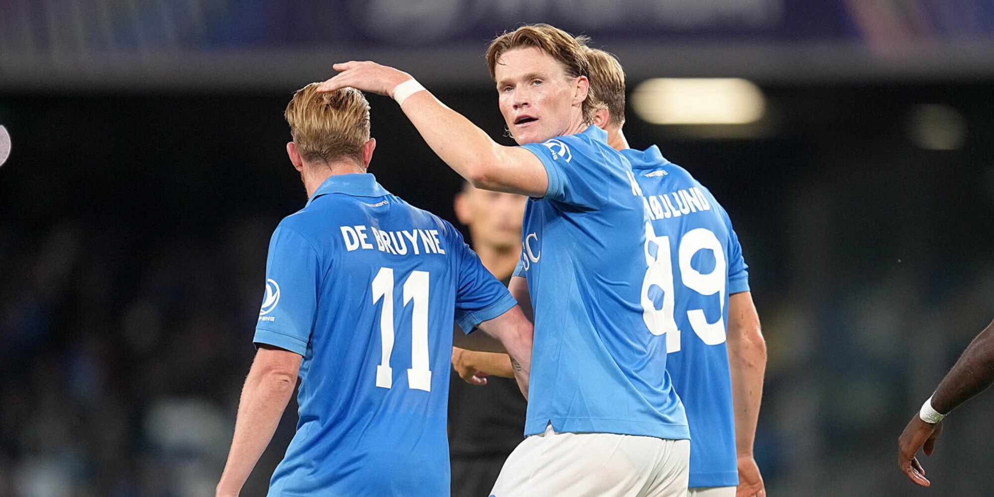Scott McTominay has just scored for Napoli against Bodo/Glimt
