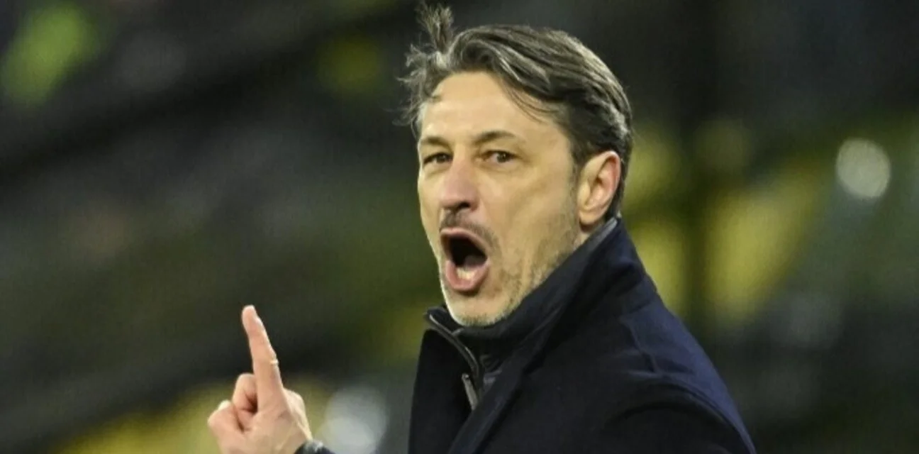 Borussia Dortmund head coach Nico Kovac