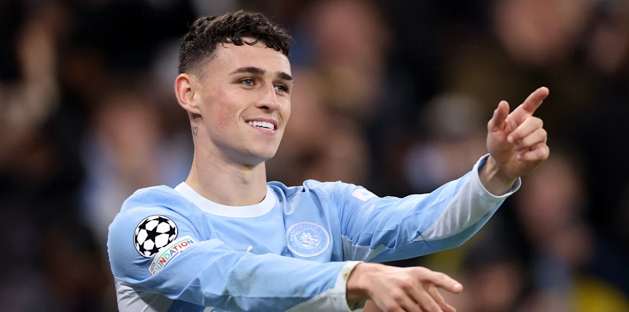 Manchester City attacker Phil Foden