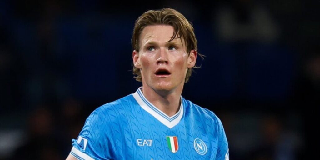 Napoli midfielder Scott McTominay