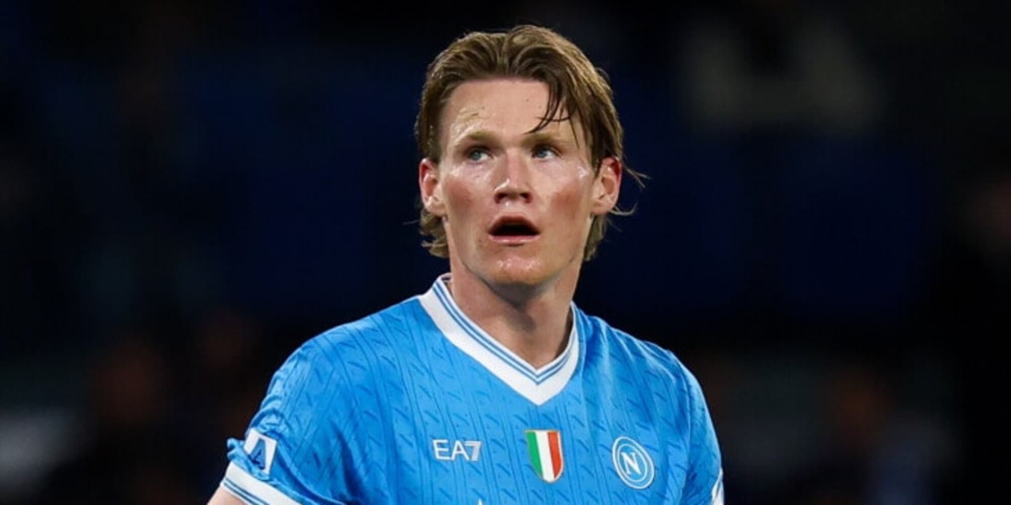 Napoli midfielder Scott McTominay