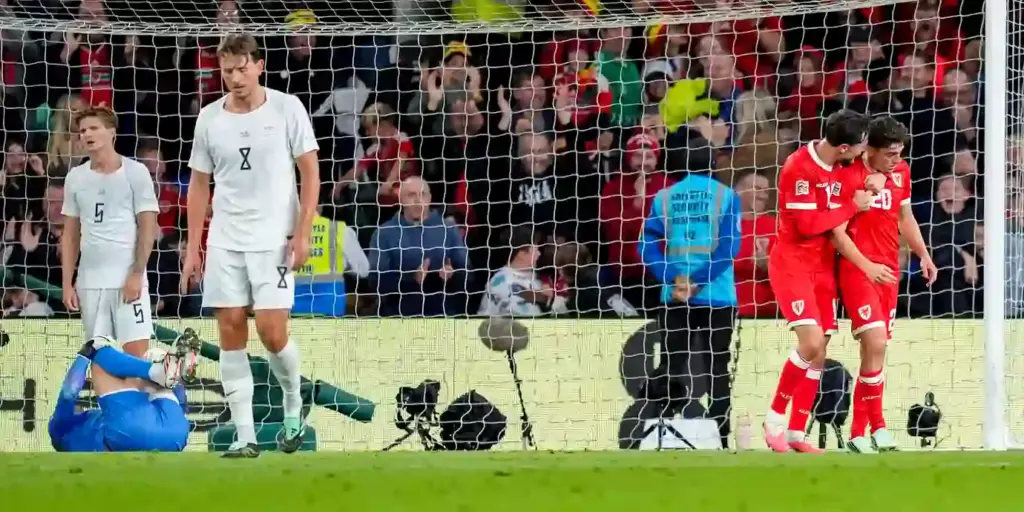 Wales have just scored against Norway
